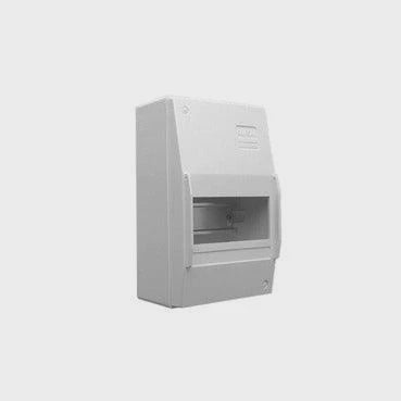 Clipsal Max 4 Consumer Switchboards Switchboard Enclosure Series 4CC, 6 Module, Surface Mount, Full DIN Rail - 4CC6-WE - ARCK Electrical Wholesale Supplies