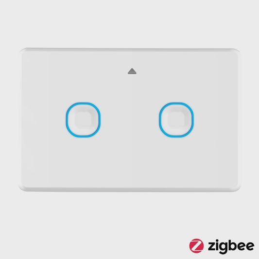 Twin Switch - SSW02G (ZIGBEE) - ARCK Electrical Wholesale Supplies
