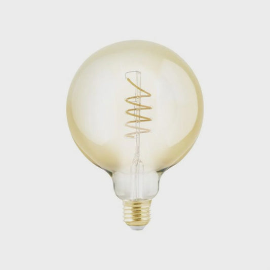 Bulb LED G125 Globe ES 240V 4W Warm White 2000K - 110082 - ARCK Electrical Wholesale Supplies