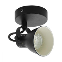 Seras 1 Light Spotlight LED 4000K Black - 98397N