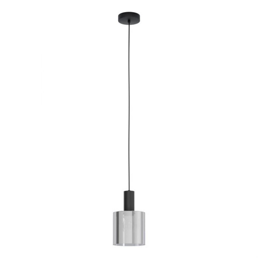 Gorosiba 1 Light Pendant Black Steel - 98752N