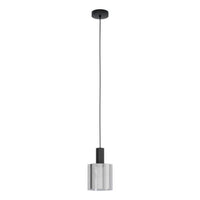 Gorosiba 1 Light Pendant Black Steel - 98752N