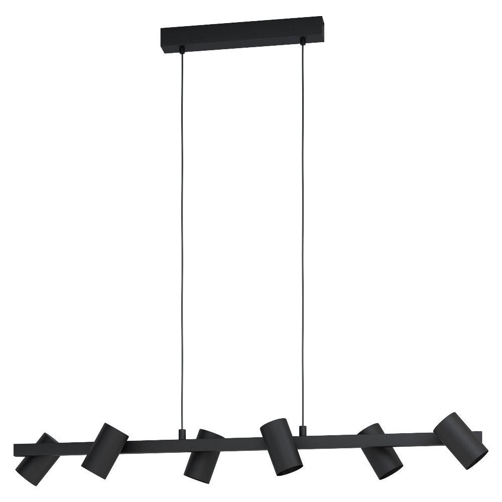 Gatuela 1 6 Light Island Pendant Black - 99464N