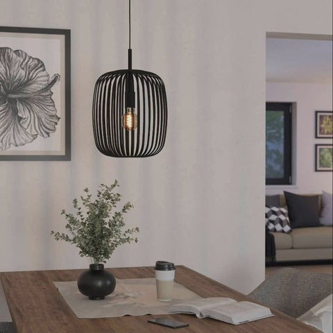 ROMAZZINA Pendant Light Black Steel - 900494N - ARCK Electrical Wholesale Supplies
