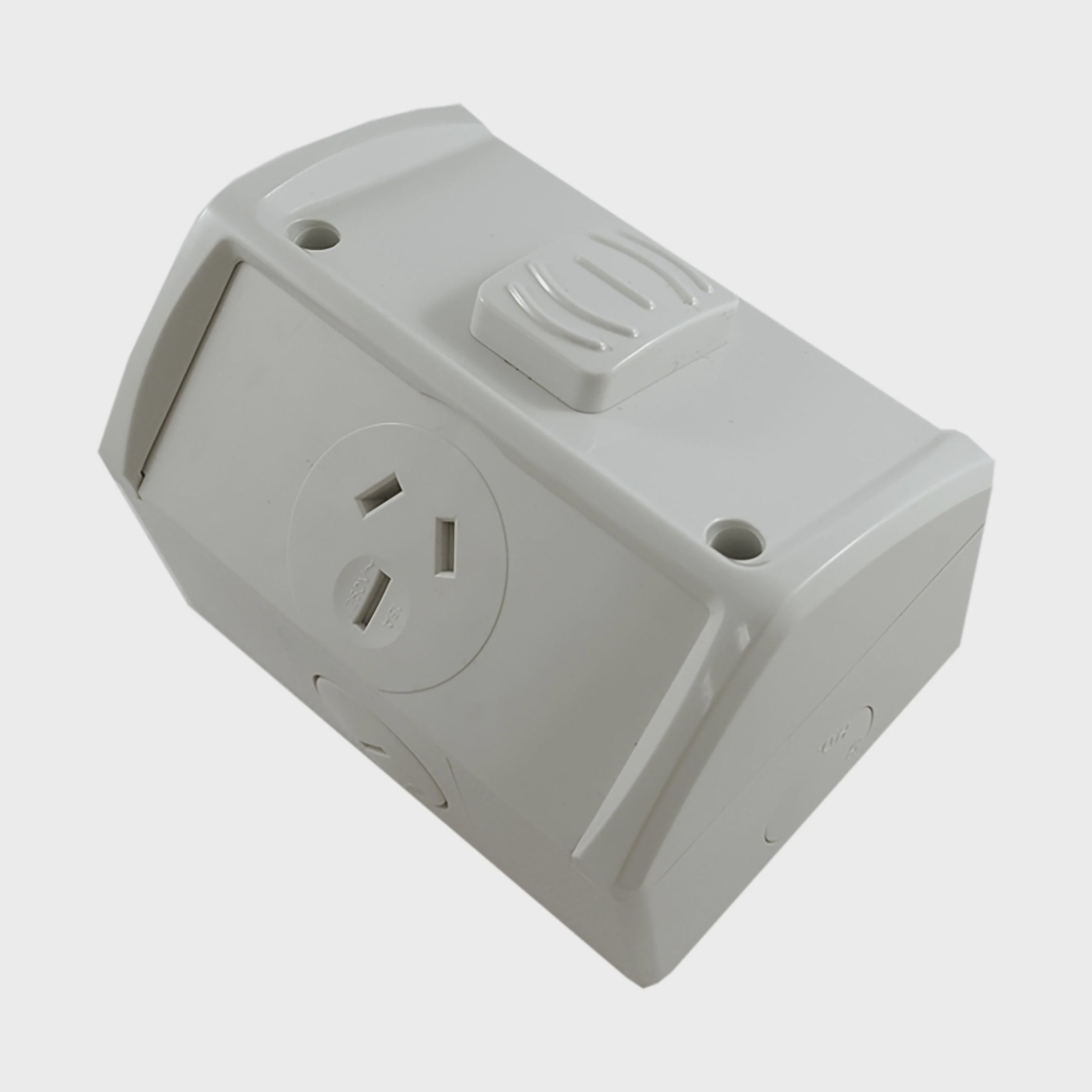 Weatherproof GPO SINGLE 15A  NEW STYLE - WPOS15NG - ARCK Electrical Wholesale Supplies
