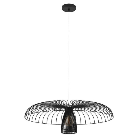 CHAMPERICO Pendant Light W770mm Black Steel - 390216N - ARCK Electrical Wholesale Supplies