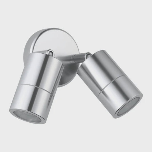 Fremantle 2 Light Adjustable Outdoor Wall Light Titanium - 206148 - ARCK Electrical Wholesale Supplies