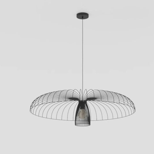 CHAMPERICO Pendant Light W985mm Black Steel - 390217N - ARCK Electrical Wholesale Supplies