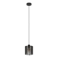 SEGOVIA Pendant Light Black Steel - 206049