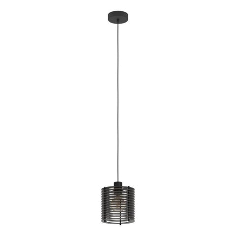 SEGOVIA Pendant Light Black Steel - 206049