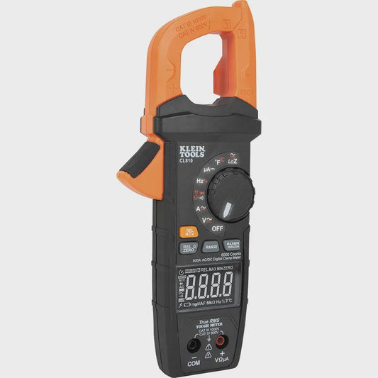 KLEIN TOOLS 600A AC/DC Auto-Ranging Digital Pro Clamp Meter with Worklight - A-CL810 - ARCK Electrical Wholesale Supplies
