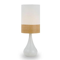 AKIRA CERAMIC TABLE LAMP - AKIRA TL-WHOAK