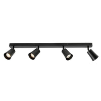 ALVEY 4 LIGHTS SPOT BAR - ALVEY SP4B-BK