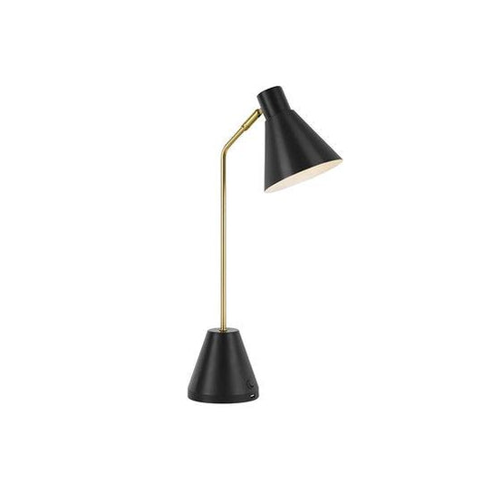 AMBIA TABLE LAMP WITH USB - AMBIA TL.U-BK
