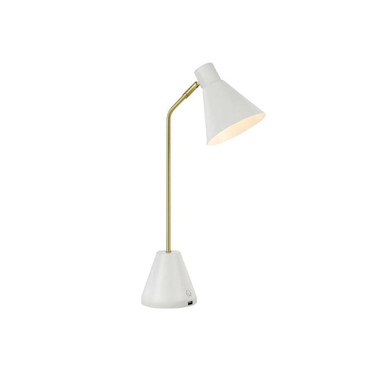 AMBIA TABLE LAMP WITH USB - AMBIA TL.U-WH