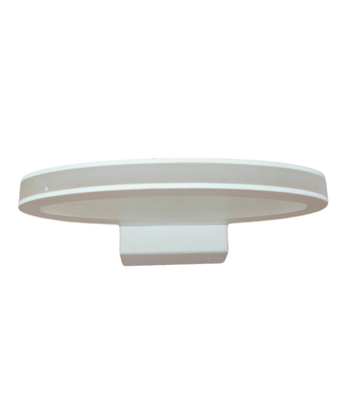 WALL Int City S/M 6W OVAL Matt Wh 3K IP20 Frosted Diff 460 Lm - ATHENSG2