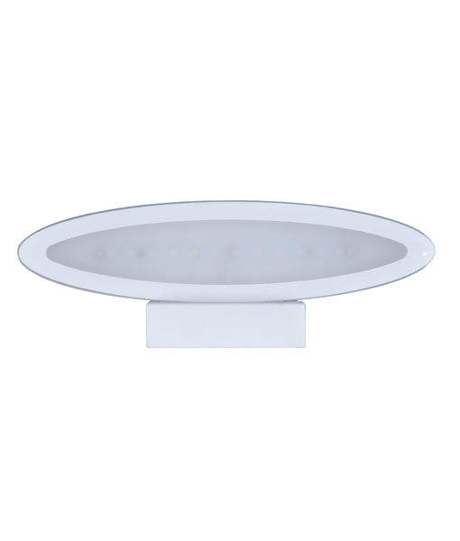 WALL Int City S/M 6W OVAL Matt Wh 3K IP20 Frosted Diff 460 Lm - ATHENSG2