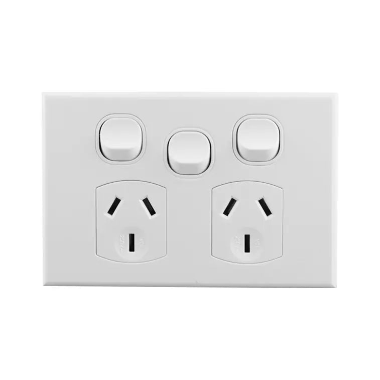 Double Power Point with Extra - BS-POD10X - ARCK Electrical Wholesale Supplies