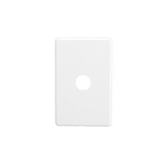 Clipsal 1 Gang C2000 Internal Switch Cover Plate White - C2031C-W