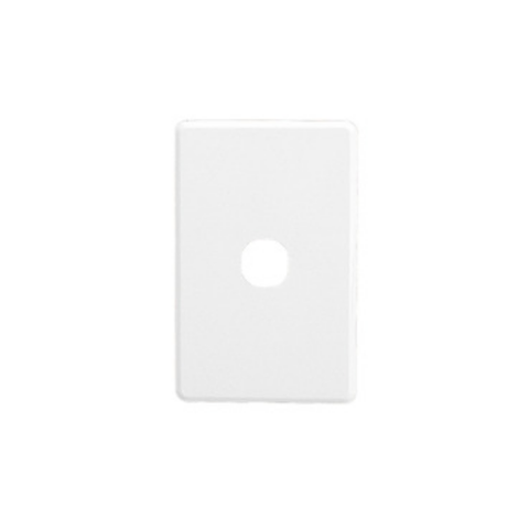 Clipsal 1 Gang C2000 Internal Switch Cover Plate White - C2031C-W