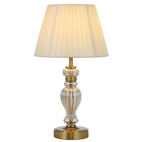 CADIZ TABLE LAMP Antique Gold - CADIZ TL-AGCRM