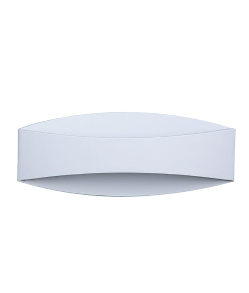 WALL Int City S/M Up/Dn 6W CURVED Matt Wh 3K 468 Lm - CANNES