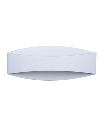 WALL Int City S/M Up/Dn 6W CURVED Matt Wh 3K 468 Lm - CANNES