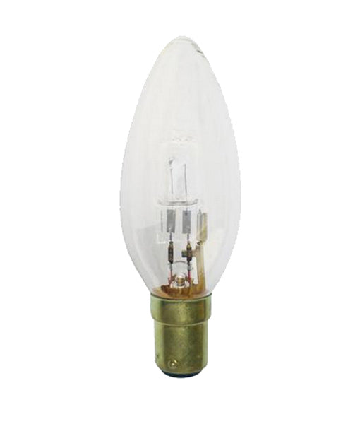 CLA Lighting Halogen Candle 28 - CLAHACAN28WSBCCL - ARCK Electrical Wholesale Supplies