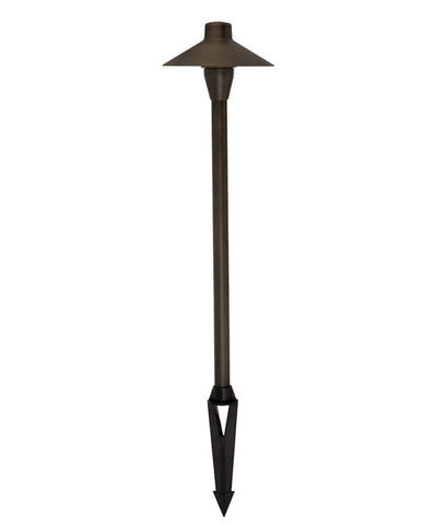 SPIKE FIXED 12V G4 Rustic Brass IP54 L800mm L/Glare - COOLIE01