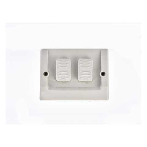 Weatherproof 2 Gang Switch - CROWN-WP02