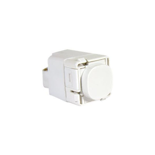 Clipsal Switch Mechanism Push Button 20A 250V 1 Pole 1/2 Way White - 30PB-WE - ARCK Electrical Wholesale Supplies