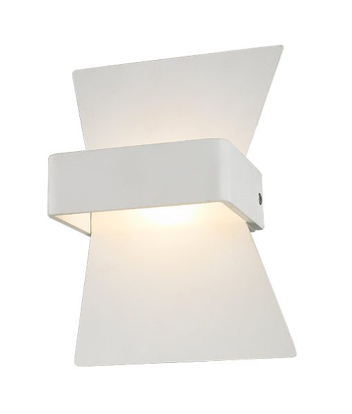 WALL Int City S/M Up/Dn 6W BOW Matt Wh 3K  254 Lm - DAVOS
