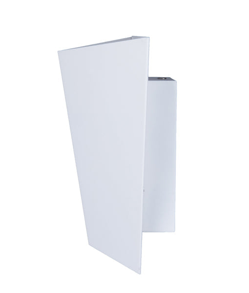 WALL Int City S/M Up/Dn LED 12W TRNGLE Sand Wh 3K  469 Lm - DELHI
