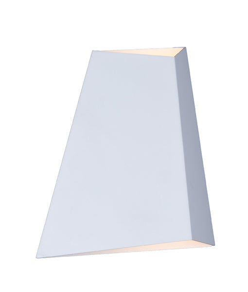 WALL Int City S/M Up/Dn LED 12W TRNGLE Sand Wh 3K  469 Lm - DELHI