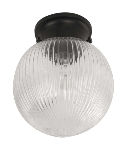 DIY Batten Fitting Ribbed SPHERE OD200mm - DIYBAT10