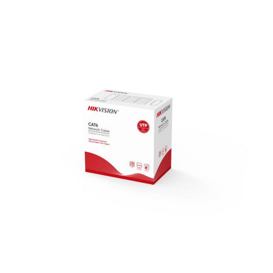 Hikvision CAT6 UTP - Yellow - 305m Box - DS-1LN6-UE-W-yellow