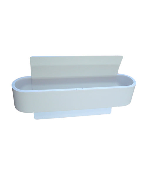 WALL Int City S/M 6W RECT CURVED Matt Wh 3K 460 Lm - DUBAIG2