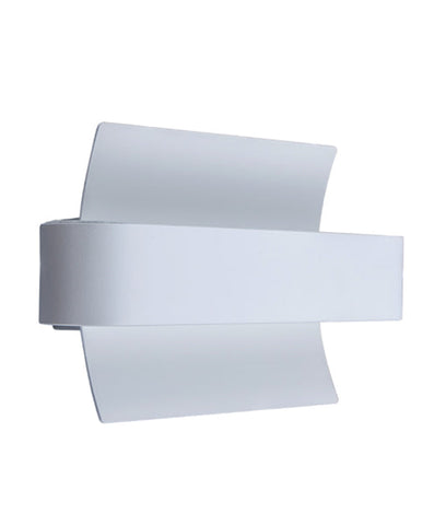 WALL Int City S/M 6W RECT CURVED Matt Wh 3K 460 Lm - DUBAIG2