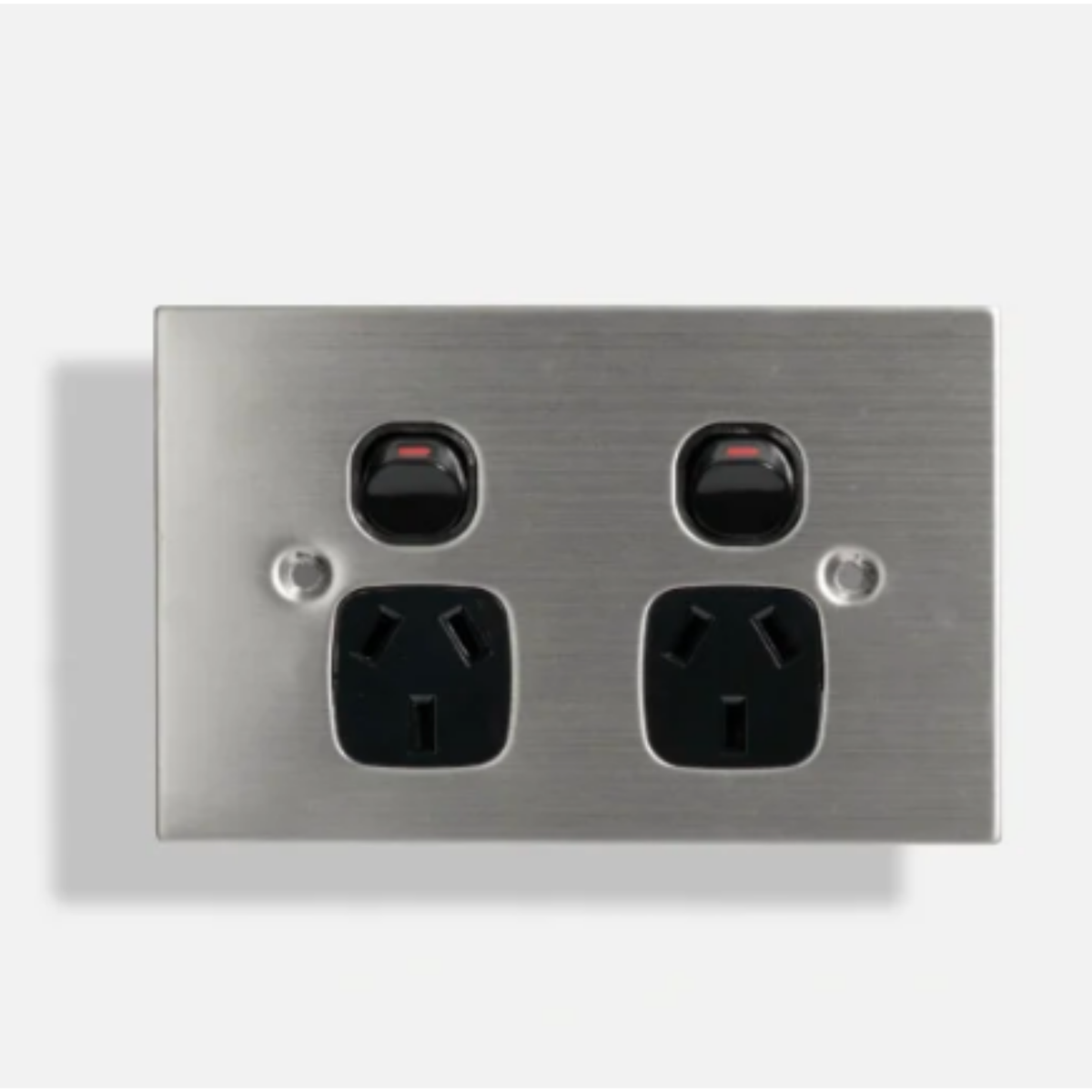 Dexton Black Flat Stainless St - DXSGPO2/B