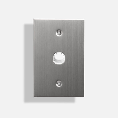 Dexton 1 Gang Stainless Steel - DXSSW1/V/B - ARCK Electrical Wholesale Supplies