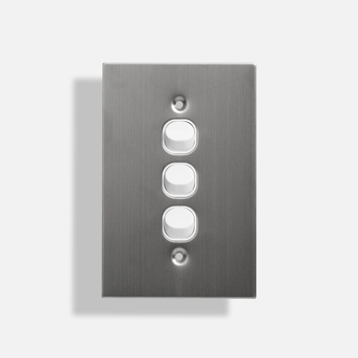 Dexton Stainless Steel Switch - DXSSW3/V - ARCK Electrical Wholesale Supplies