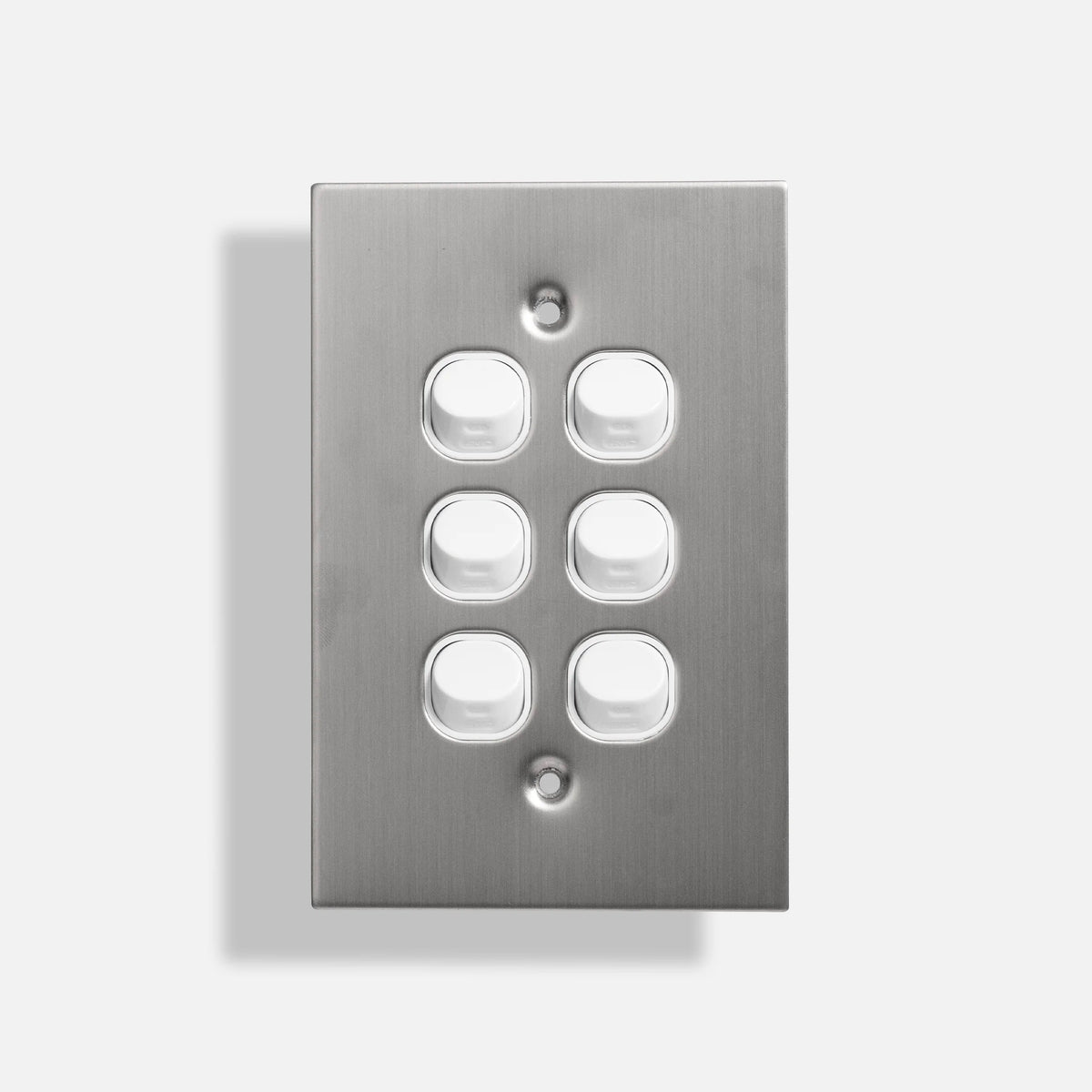 Dexton Stainless Steel Switch - DXSSW6/V - ARCK Electrical Wholesale Supplies