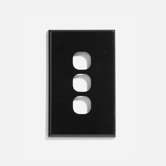 Slim 3 gang switch 16Amps - DXSW3/V - ARCK Electrical Wholesale Supplies