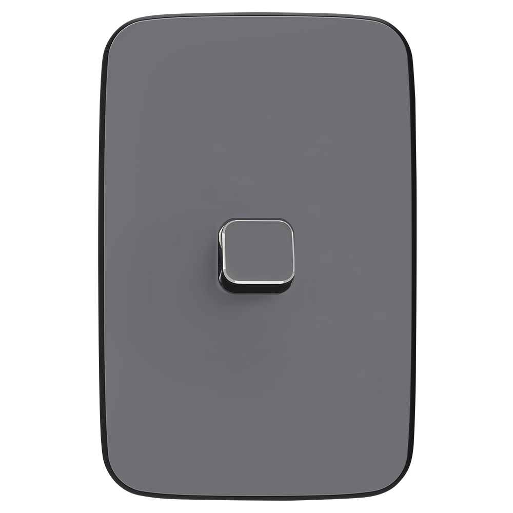 Clipsal Iconic Essence Essence 1 Gang Skin Ash Grey - E3041C-AG - ARCK Electrical Wholesale Supplies