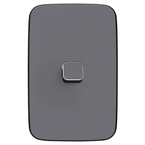 Clipsal Iconic Essence Essence 1 Gang Skin Ash Grey - E3041C-AG - ARCK Electrical Wholesale Supplies
