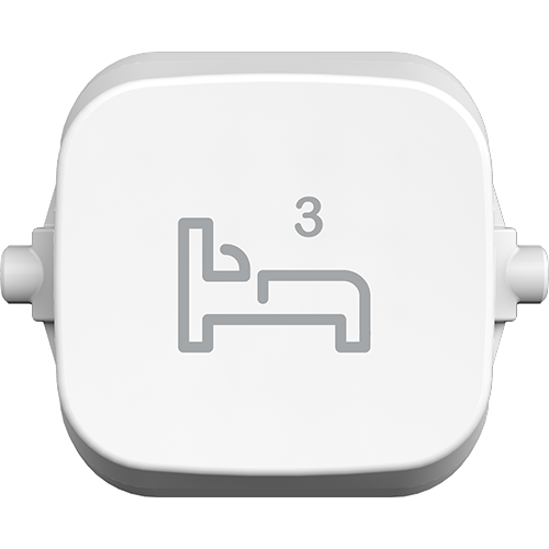 Clipsal Iconic Essence Essence Dolly Rocker BED 3 Arctic White - E40BD3R-AW - ARCK Electrical Wholesale Supplies