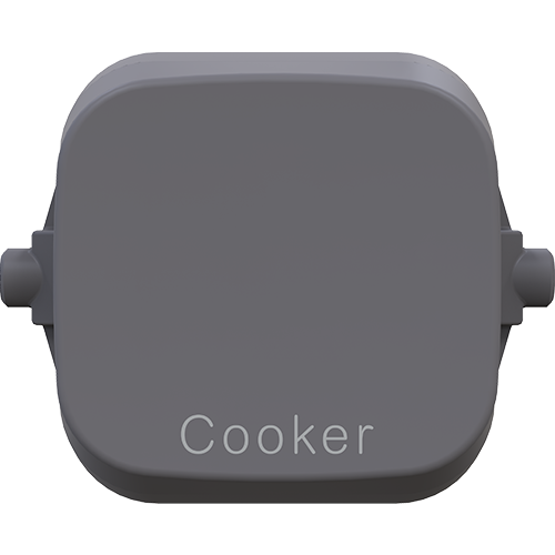 Clipsal Iconic Essence Essence Dolly Rocker COOKER Ash Grey - E40CR-AG - ARCK Electrical Wholesale Supplies
