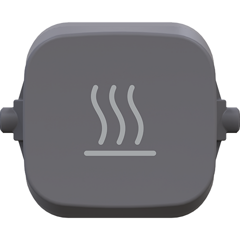 Clipsal Iconic Essence Essence Dolly Rocker HEAT Ash Grey - E40RH-AG - ARCK Electrical Wholesale Supplies