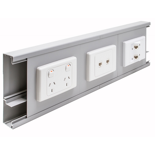 ECD 'Elite Series' Skirting Duct 150x40mm, 3m Lengths- EL15040D