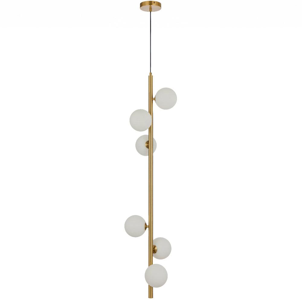 Elson 6 Light Pendant Antique - ELSON PE06-AGOM